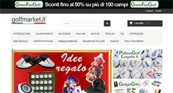 Desktop Screenshot of golfmarket.it